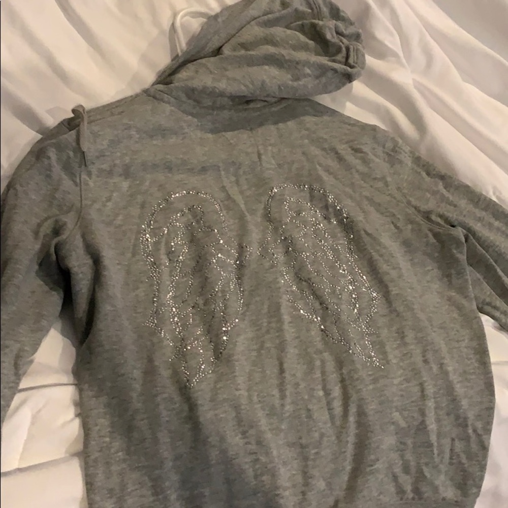 Victoria Secret Gray Zip Up